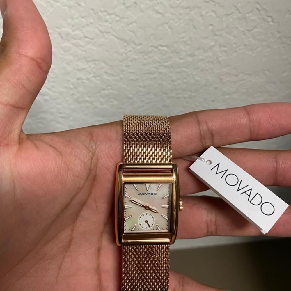 Movado 30 Heritage stainless steel watch
